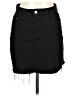 Unbranded Solid Black Denim Skirt Size L - photo 1