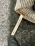 Free People Gray Turtleneck Sweater Size M - photo 7