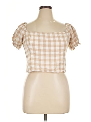 Abercrombie & Fitch Short Sleeve Blouse (view 1)