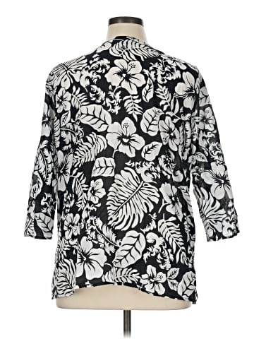 Lauren by Ralph Lauren 3/4 Sleeve Blouse (view 2)