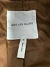 Avec Les Filles 100% Polyurethane Metallic Gold Jacket Size S - photo 6