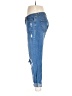 Inc Denim Graphic Blue Jeans Size 10 - photo 5