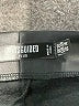 Missguided 100% Polyurethane Metallic Black Shorts Size 16 - photo 3