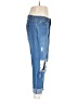 Inc Denim Graphic Blue Jeans Size 10 - photo 4