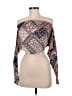 Altar'd State 100% Polyester Purple Long Sleeve Blouse Size M - photo 1