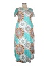 Arolina Paisley Teal Casual Dress Size XXL - photo 1