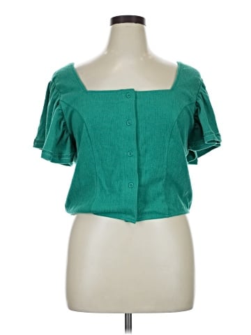 Dolan Short Sleeve Blouse (view 1)