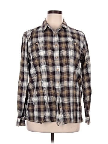 Duluth Trading Co. Long Sleeve Button-Down Shirt (view 1)