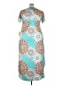 Arolina Paisley Teal Casual Dress Size XXL - photo 2
