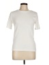 Gap Solid Ivory Short Sleeve T-Shirt Size L - photo 1