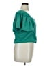 Dolan Green Short Sleeve Blouse Size XL - photo 4