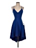 B. Darlin Solid Blue Cocktail Dress Size 1 - 2 - photo 1