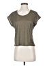 Lululemon Athletica Metallic Gray Short Sleeve Top Size XS - photo 1