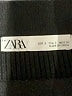 Zara Solid Black Casual Skirt Size S - photo 4