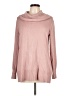 Cable & Gauge Pink Turtleneck Sweater Size L - photo 1