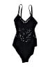 Robin Piccone Stars Black One Piece Swimsuit Size 4 - photo 1