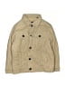 Micros 100% Cotton Solid Tan Jacket Size 4 - photo 1
