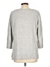 Karen Scott Silver Gray Pullover Sweater Size L - photo 2