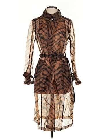 White House Black Market Trenchcoat (view 1)