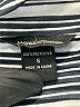 Moda International 100% Polyester Stripes Silver Long Sleeve Blouse Size S - photo 7