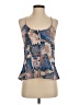 TCEC 100% Polyester Blue Sleeveless Blouse Size S - photo 1