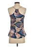 TCEC 100% Polyester Blue Sleeveless Blouse Size S - photo 2