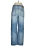 Point Sur 100% Cotton Hearts Blue Jeans Size 29 waist - photo 2