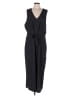 Banana Republic 100% Polyester Solid Black Jumpsuit Size 20 - photo 1