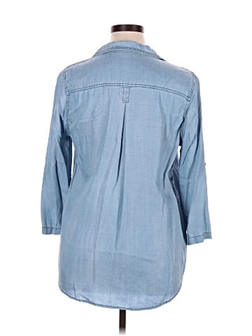Skies Are Blue Long Sleeve Polo (view 2)