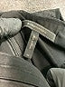 BCBGMAXAZRIA 100% Polyester Stripes Silver Gray Cocktail Dress Size 2 - photo 7