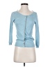 Boden Blue Silk Cardigan Size 2 - photo 1