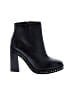 Coach 100% Leather Black Ankle Boots Size 6 1/2 - photo 1