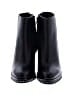 Coach 100% Leather Black Ankle Boots Size 6 1/2 - photo 2