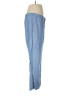 Liz Claiborne Chevron-herringbone Blue Jeans Size M - photo 4