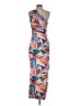 Alexia Admor 100% Polyester Tropical Orange Cocktail Dress Size 4 - photo 2
