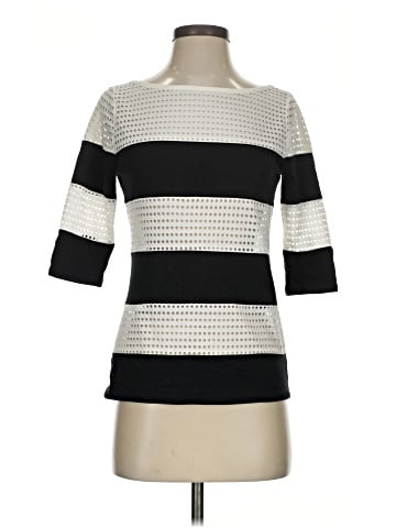 Ann Taylor Factory 3/4 Sleeve Top (view 1)