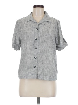 Hot Cotton Short Sleeve Blouse