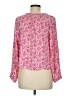 wonderly 100% Rayon Pink 3/4 Sleeve Blouse Size M - photo 2