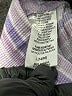 Unbranded 100% Polyester Stripes Purple Shorts Size 14 - 16 - photo 3