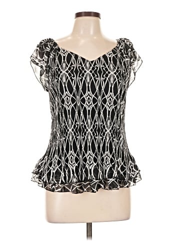 Essentials Short Sleeve Blouse (view 1)