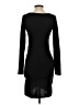 Leith Solid Black Casual Dress Size S - photo 2