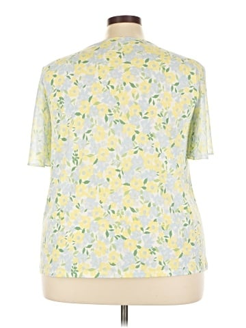 Calvin Klein Short Sleeve Blouse (view 2)