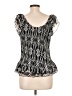 SWS Essentials 100% Polyester Black Short Sleeve Blouse Size L - photo 2