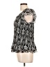 SWS Essentials 100% Polyester Black Short Sleeve Blouse Size L - photo 5