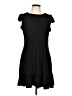 Annalee + Hope Solid Black Casual Dress Size L - photo 1