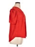1.State 100% Polyester Red Short Sleeve Blouse Size 1X - photo 4