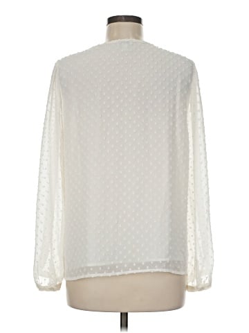 J.Crew Factory Store Long Sleeve Blouse (view 2)