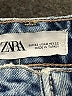 Zara Hearts Blue Jeans Size 0 - photo 7