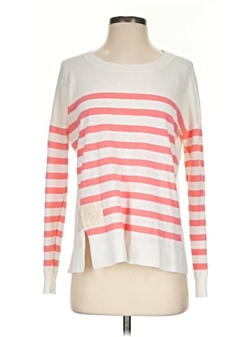 White + Warren Pullover Sweater (view 1)