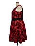 Spense Paisley Red Cocktail Dress Size 18 - photo 5